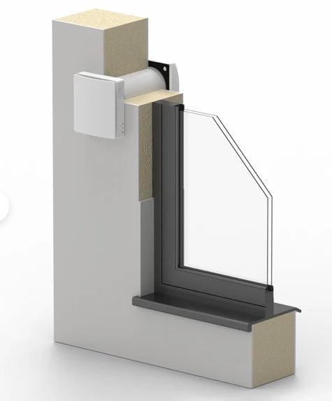 Romventilator - Arida Venti 160 WiFi stille - Hvit